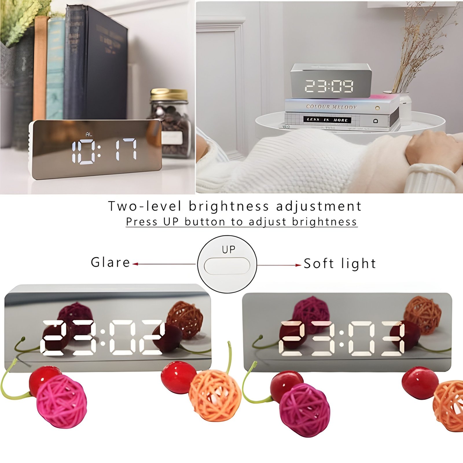 mirror clock